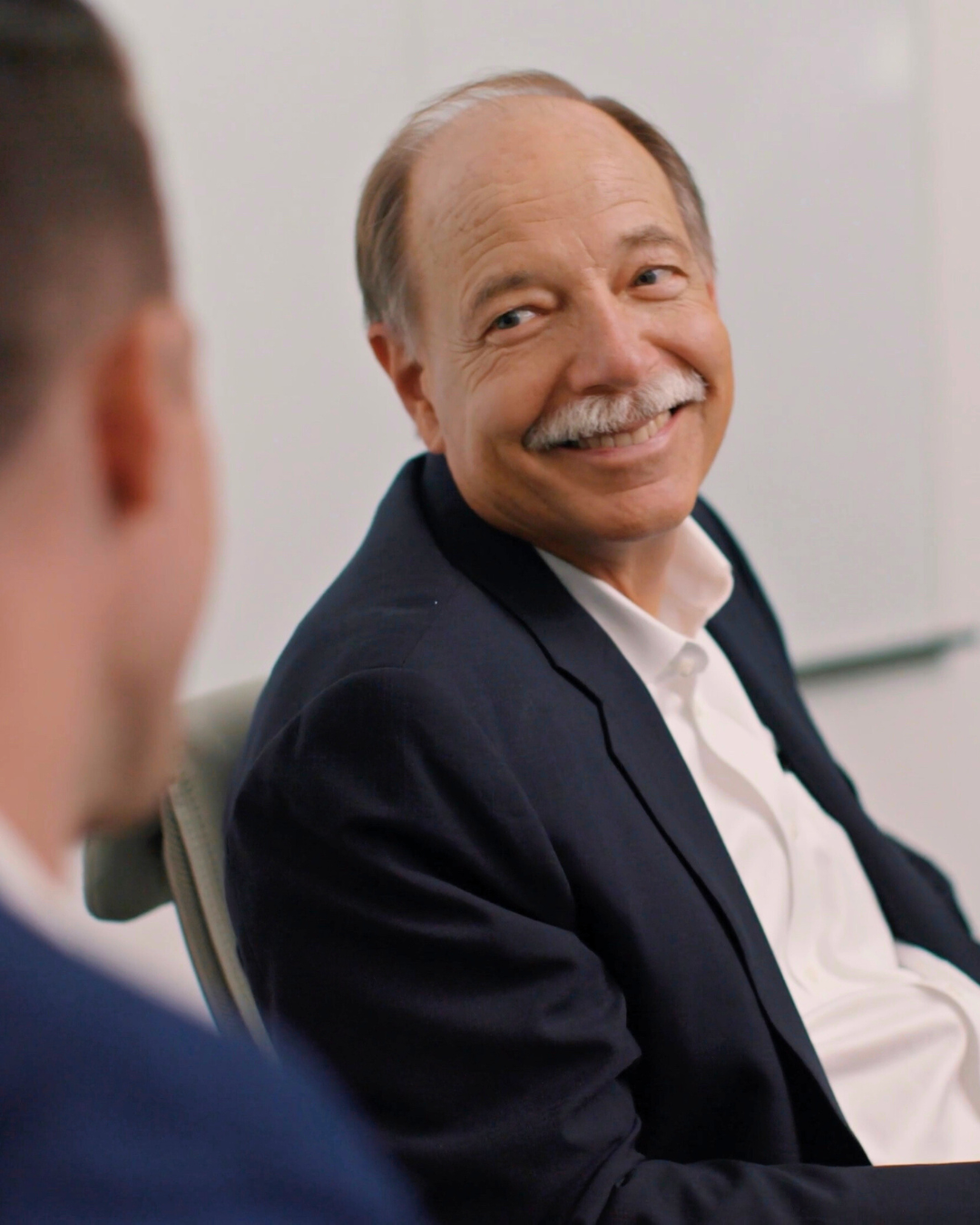 Gary Stache in meeting