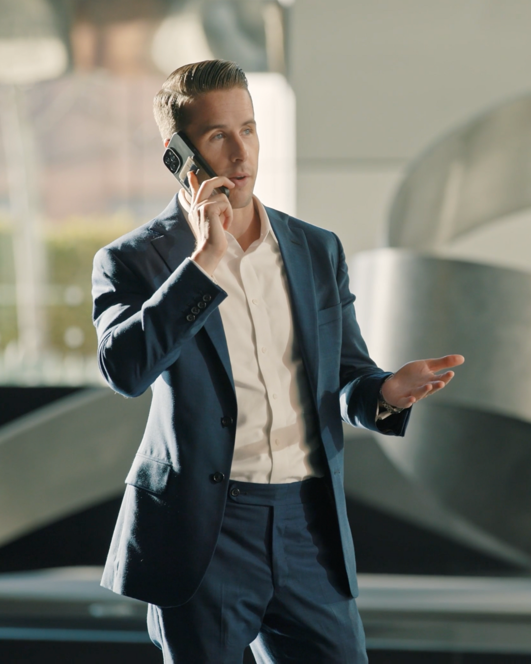 Chris Martin on the phone CBRE 1031