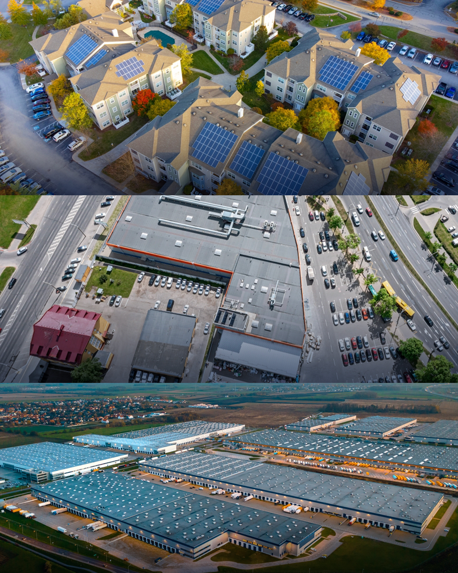 Commercial building by CBRE